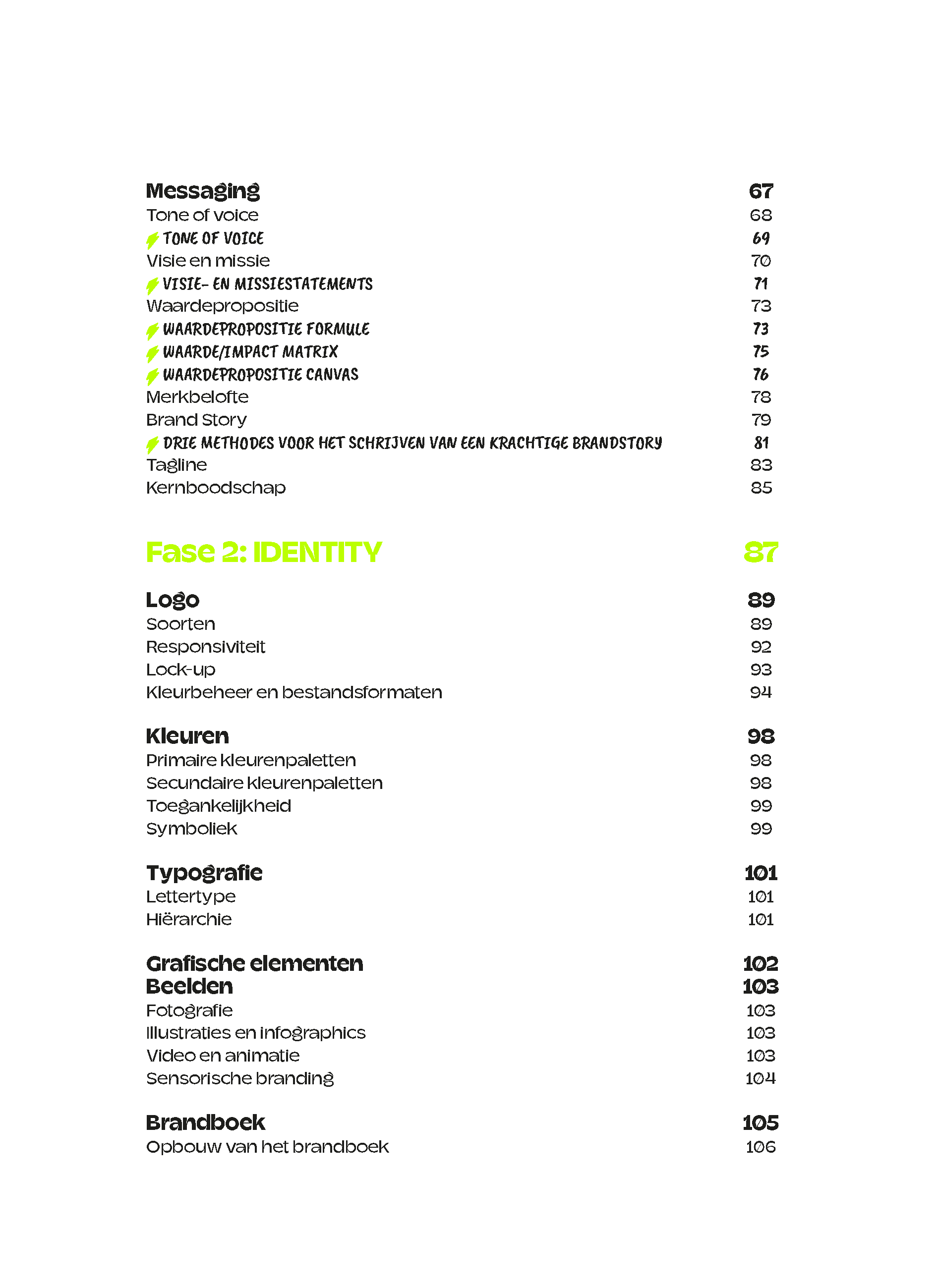 Pagina uit het boek